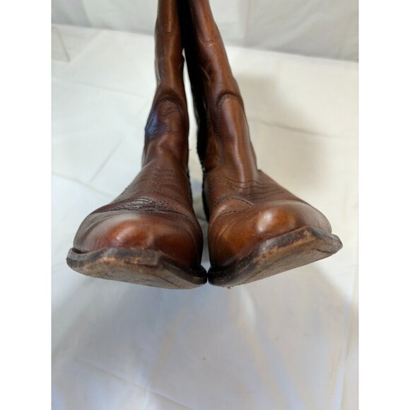 Cole Haan Womens Western boots  Brown Leather size 6.5 - Picture 6 of 12